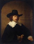 REMBRANDT Harmenszoon van Rijn Portrait of Nicolaes van Bambeeck (mk33) oil painting